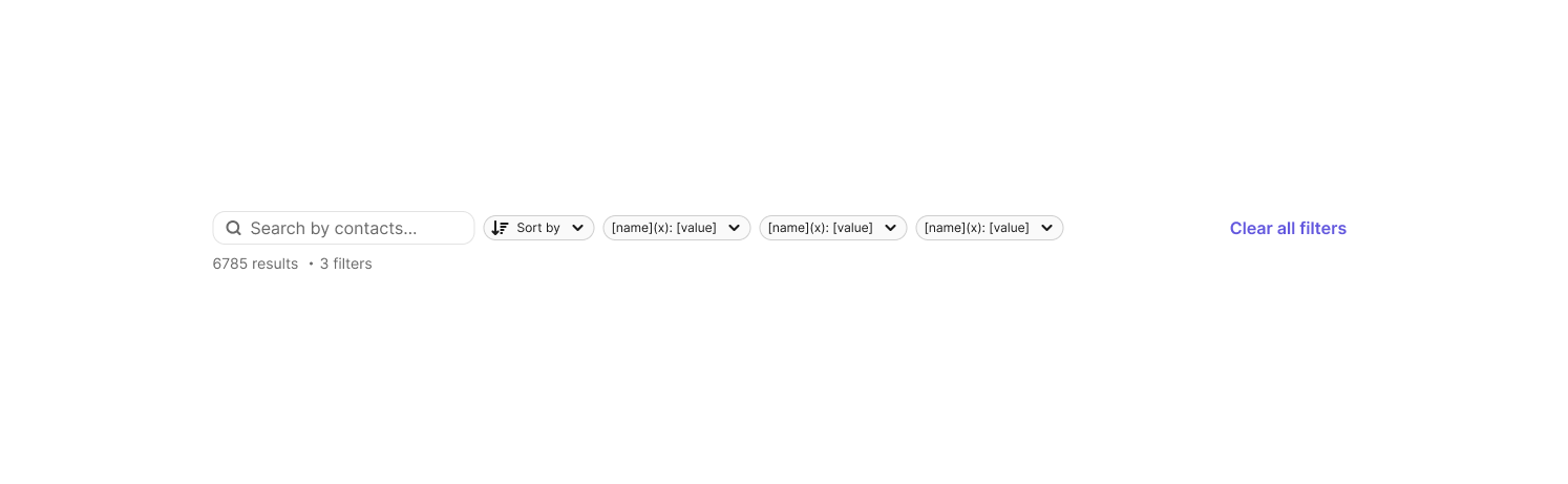 Fixed Filters preview