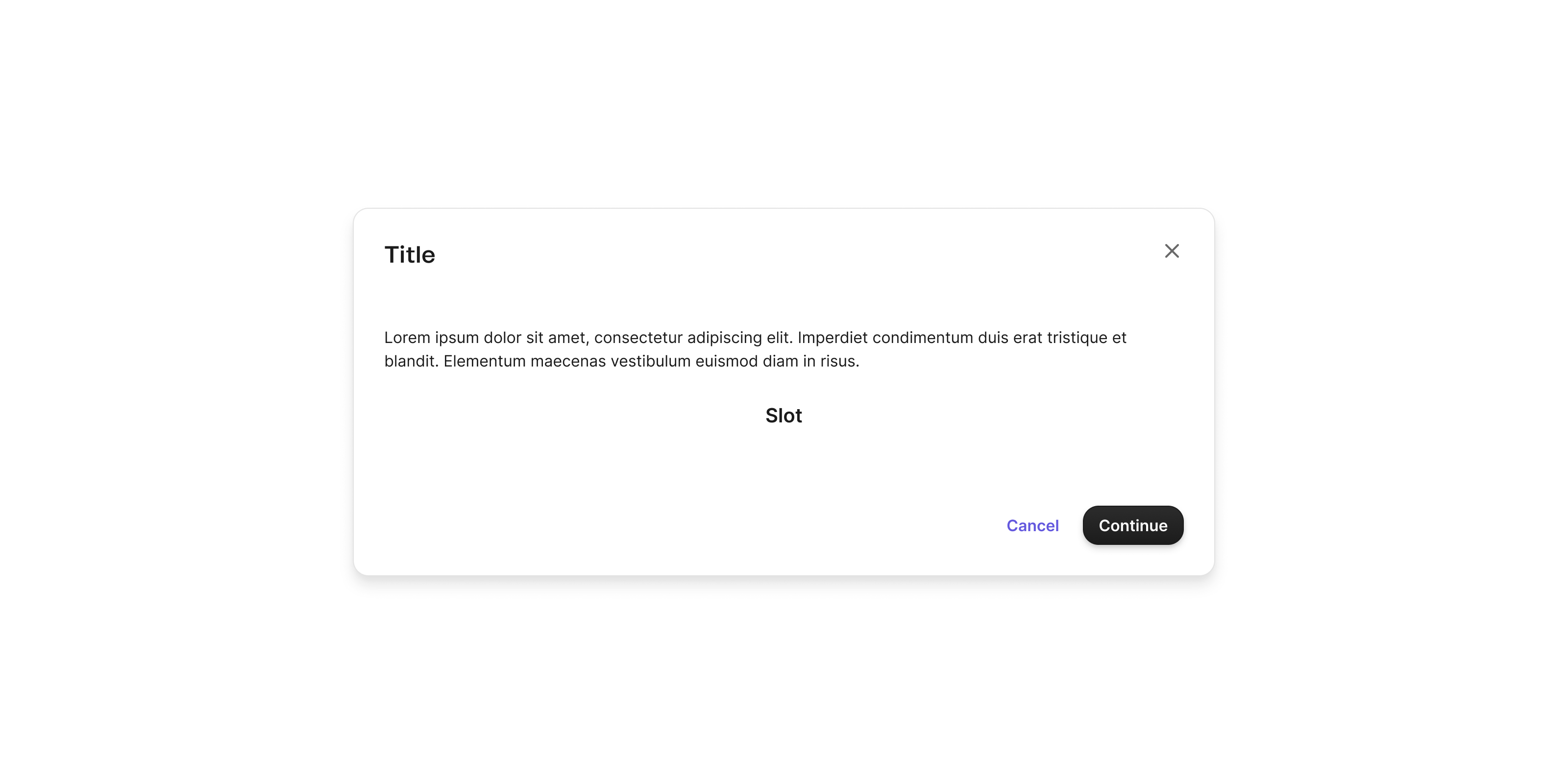 ModalDialog preview